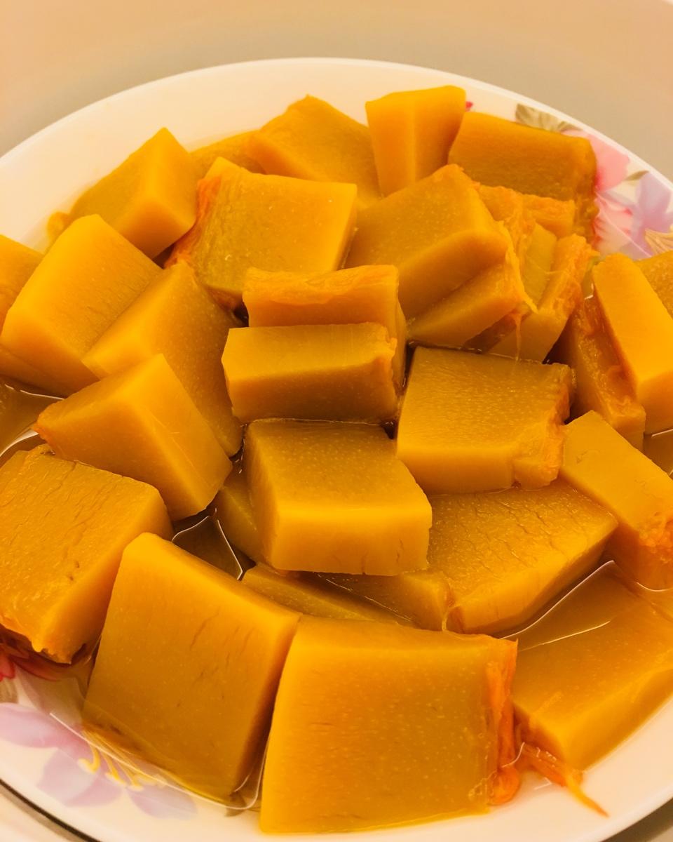 蜜汁蒸南瓜