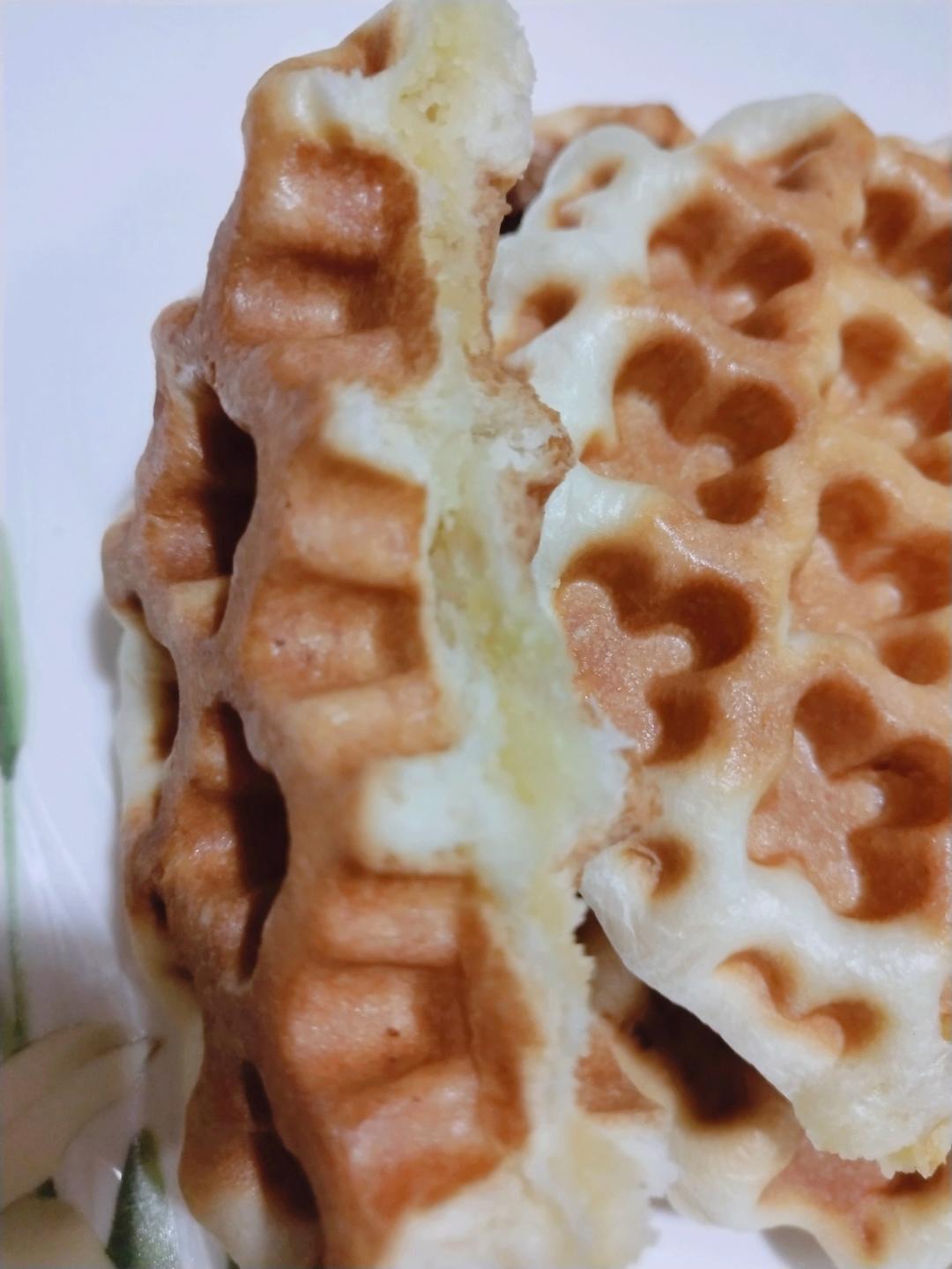 健康早餐--夹心华夫饼