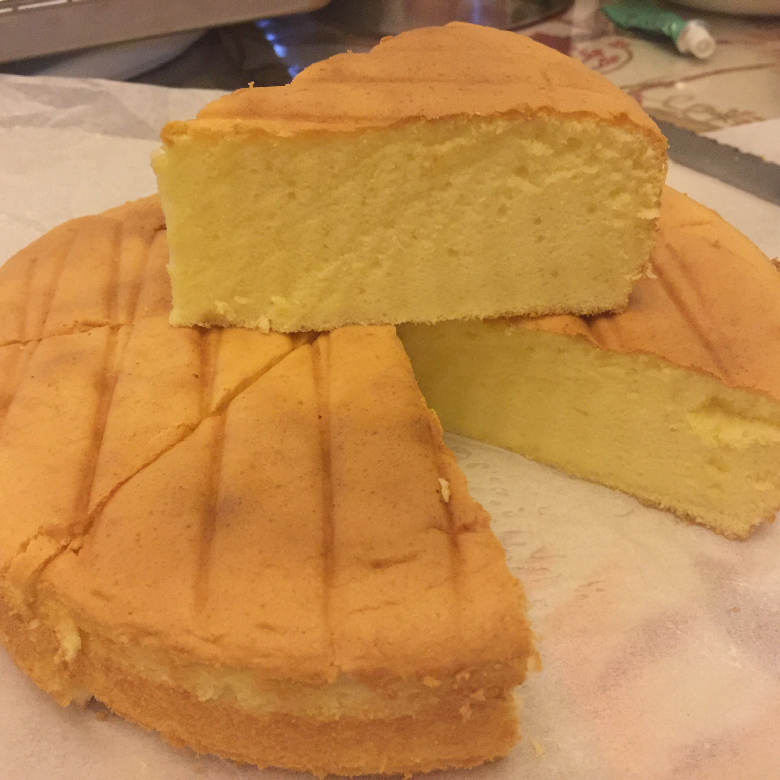 生日蛋糕（全蛋戚风）的做法