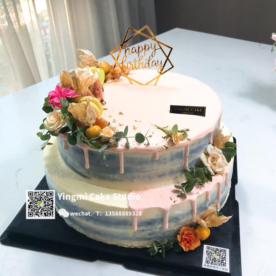 英子手作韩花蛋糕