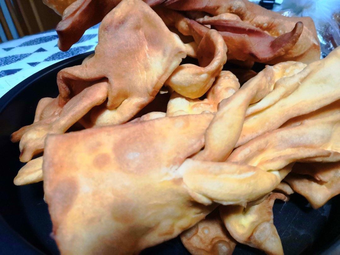 连照片都吃做的炸套环