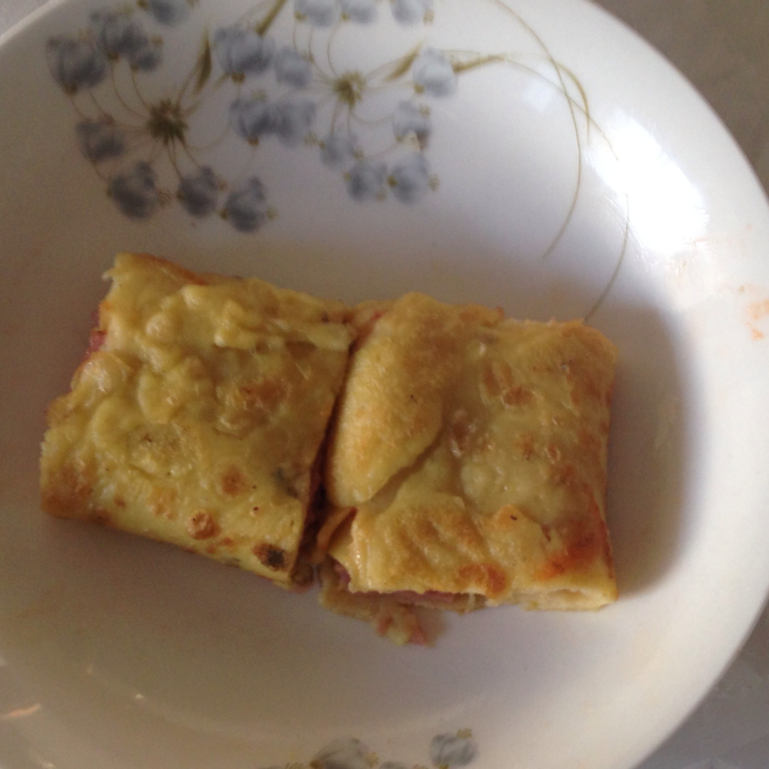 火腿鸡蛋饼