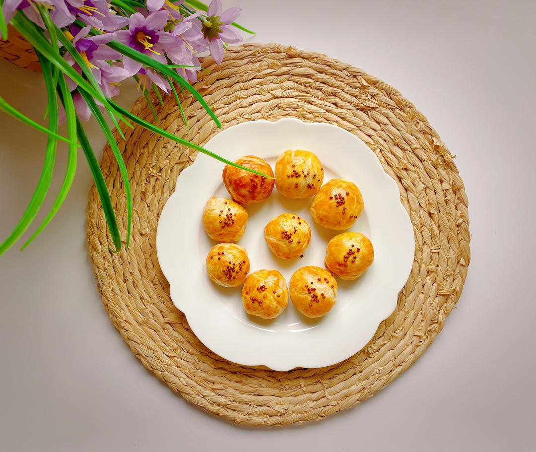 豆沙酥【简单易做 酥到掉渣】