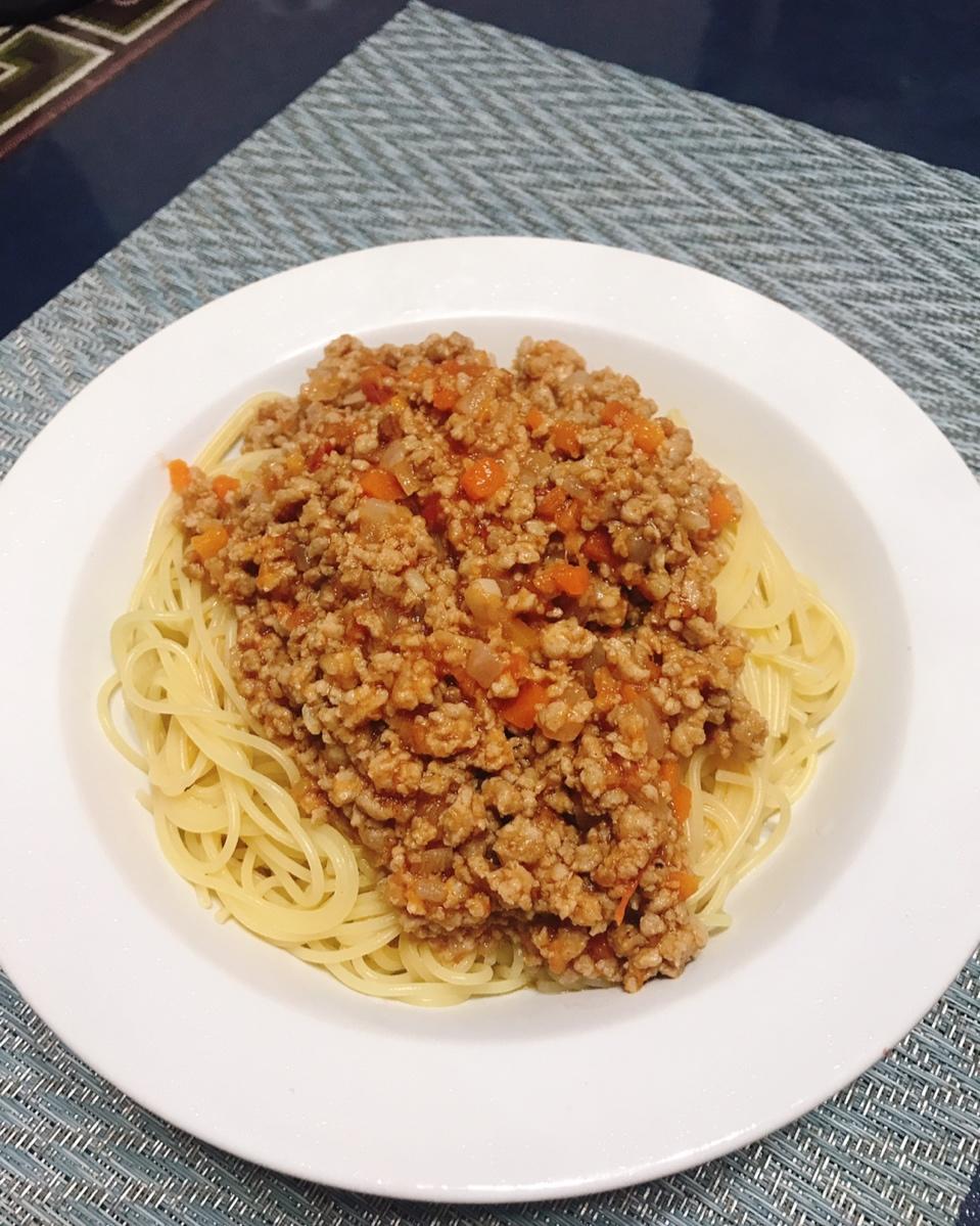 意大利茄汁肉酱面 Spaghetti Bolognese