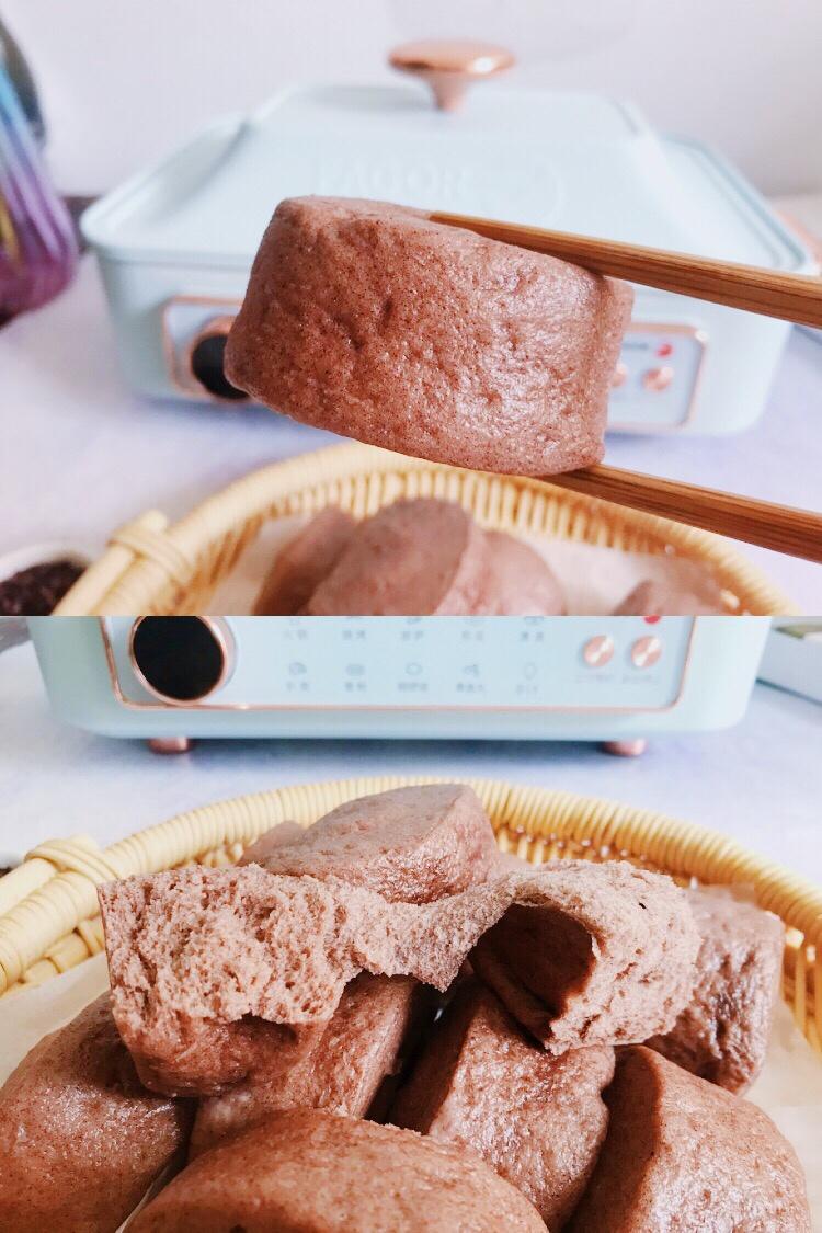 ‼️紫米做馒头👉🏻满屋飘香的做法