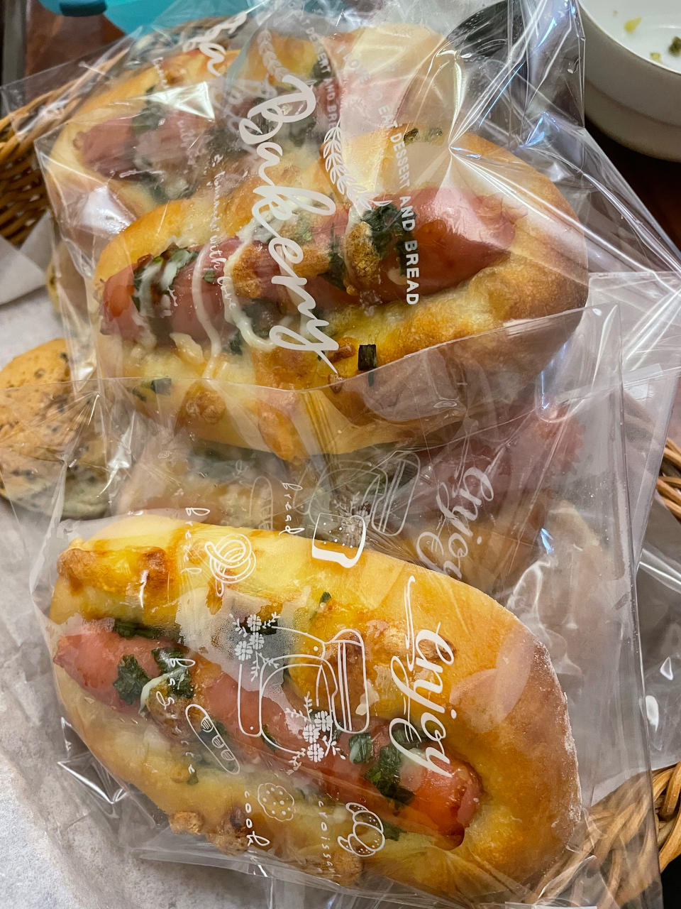 咸香松软❗️巨好吃的香葱肉松火腿面包❗️