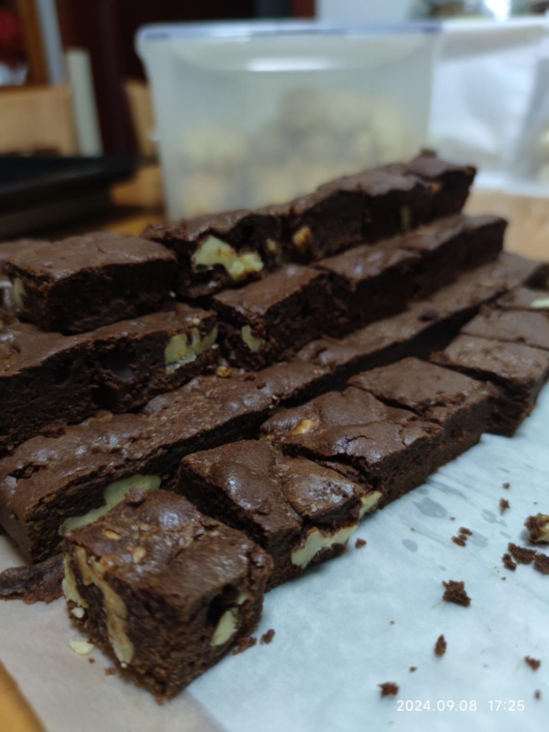 美式经典配方：巧克力布朗尼（The Perfect Brownies)