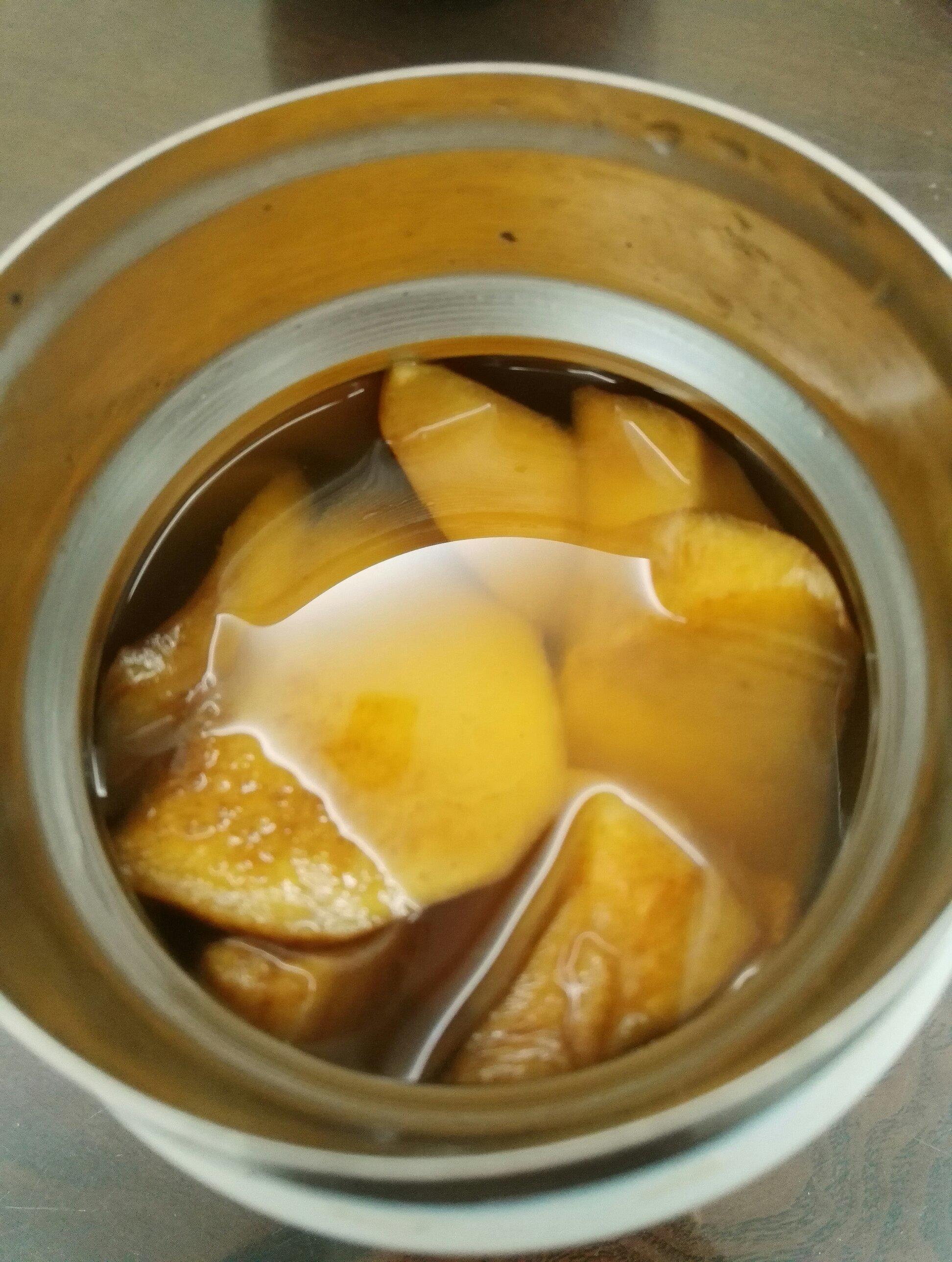 闷烧杯黄桃糖水的做法 步骤6