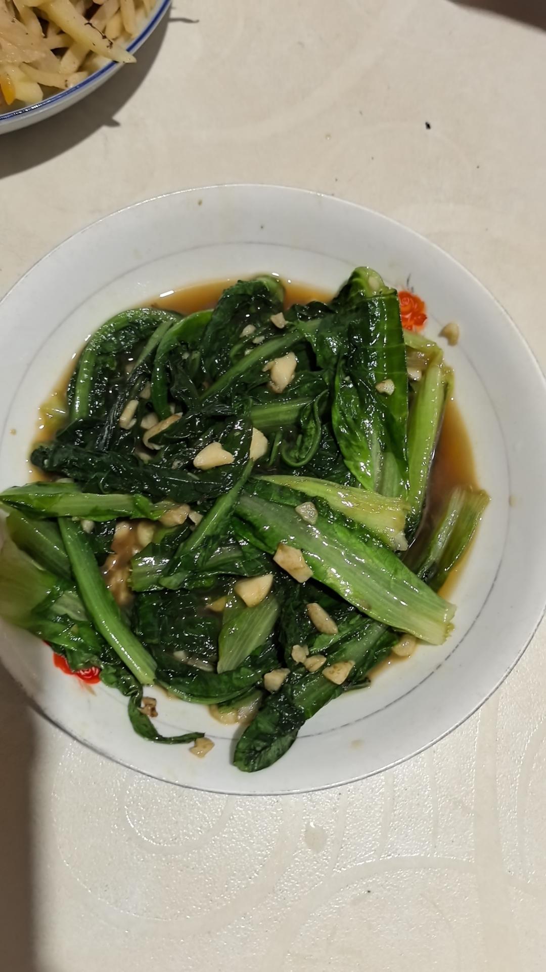 蒜蓉油麦菜（蚝油）