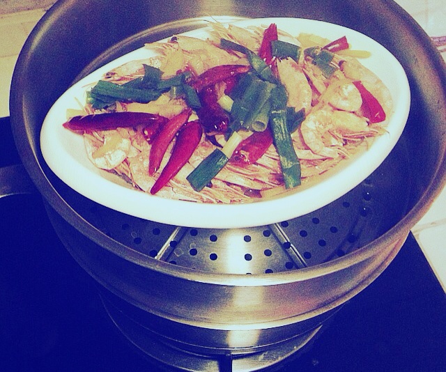 蒜茸粉丝北极虾