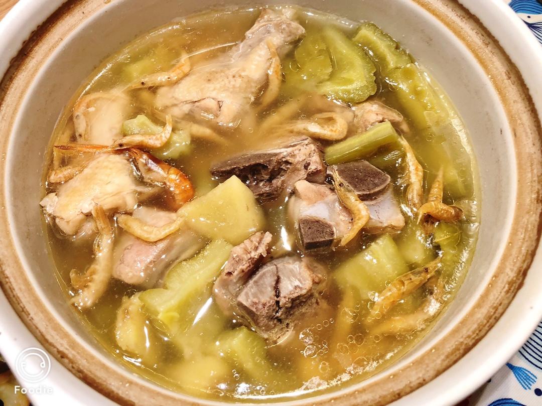 鹰嘴豆苦瓜汤