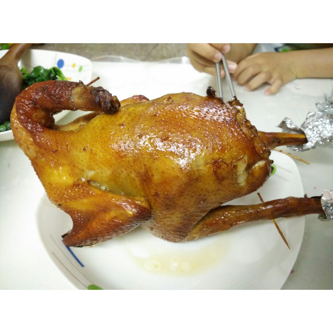 家常烤鸡