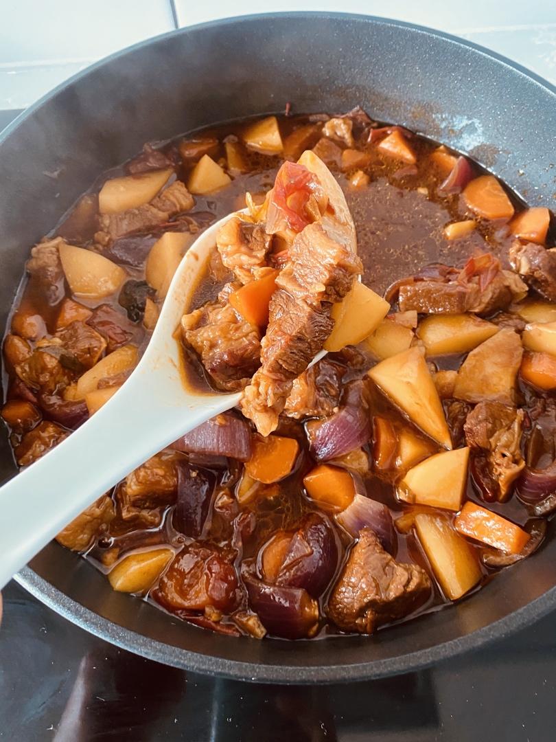 番茄土豆炖牛腩