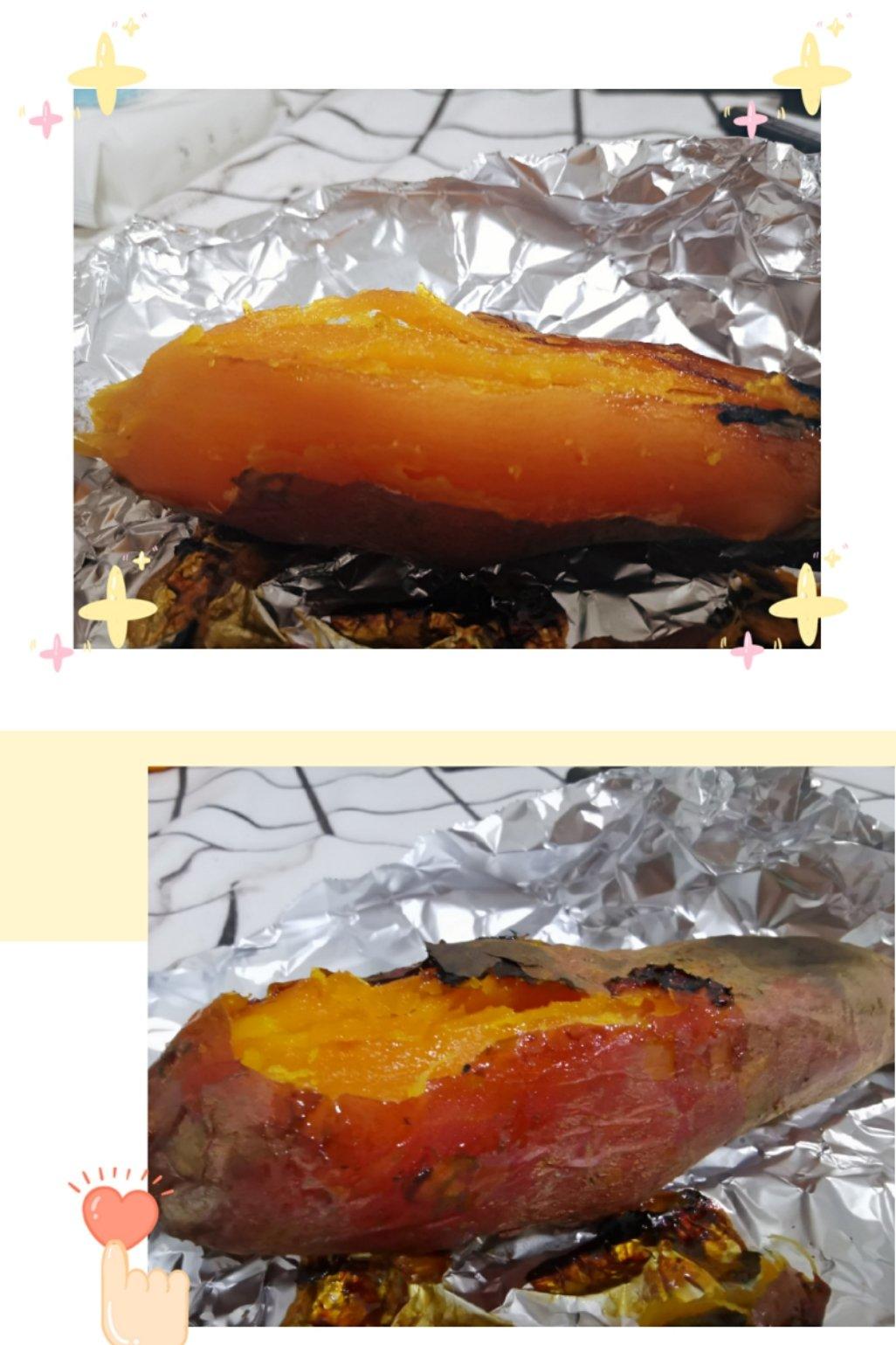 烤箱-烤流蜜红薯