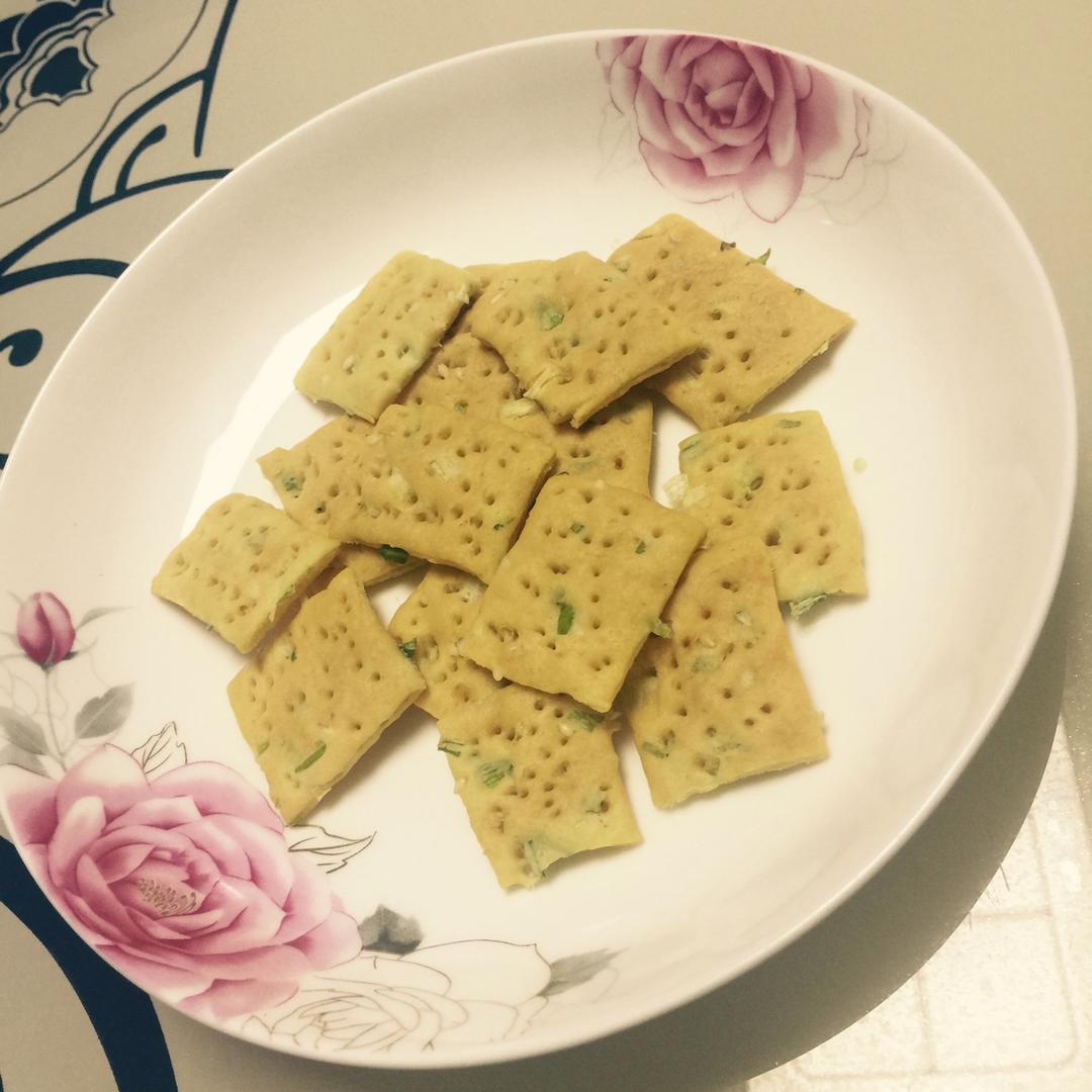 无糖香葱苏打咸饼干