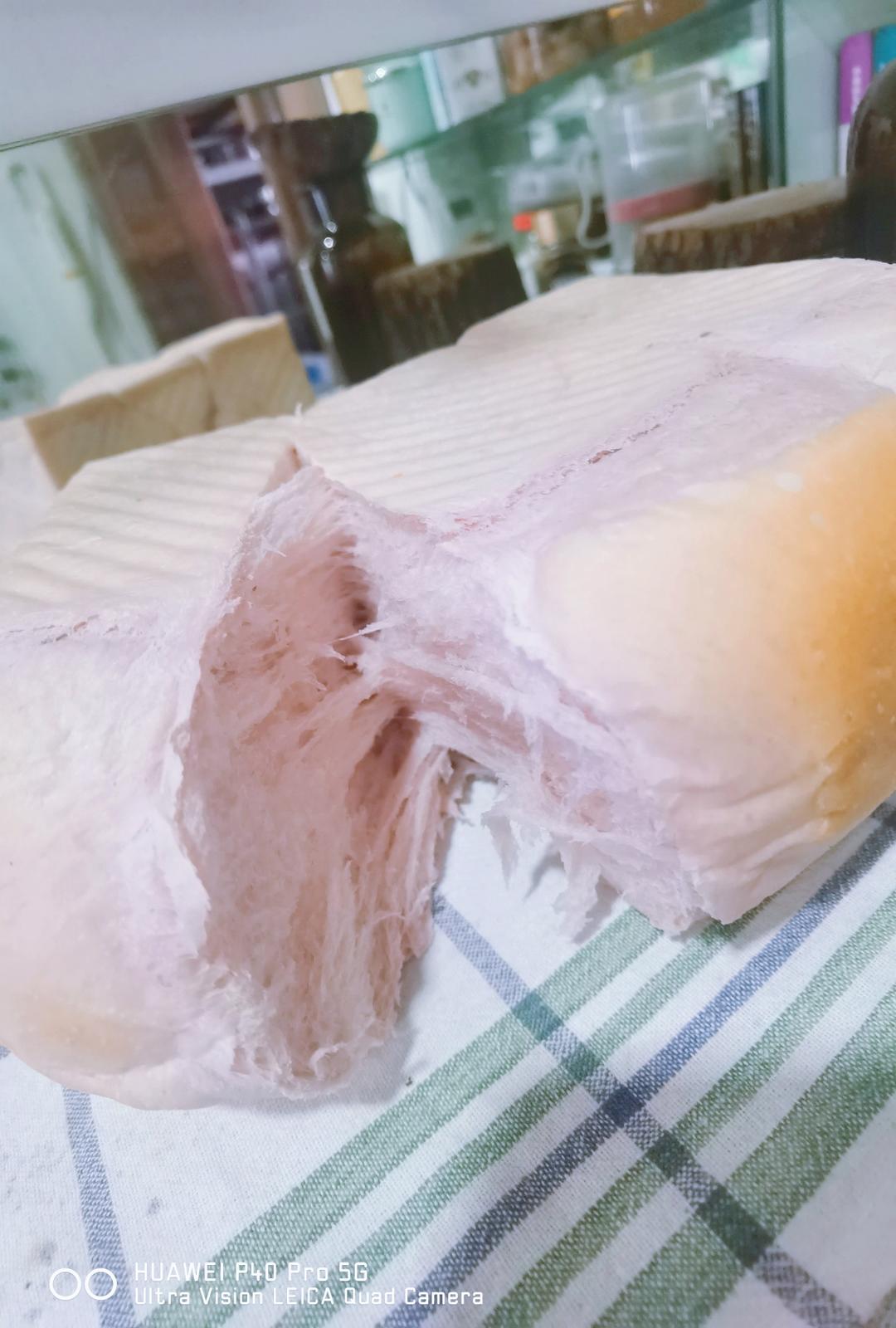 夺命软吐司(๑´ڡ`๑)超软拉丝极速方便的一次发酵吐司