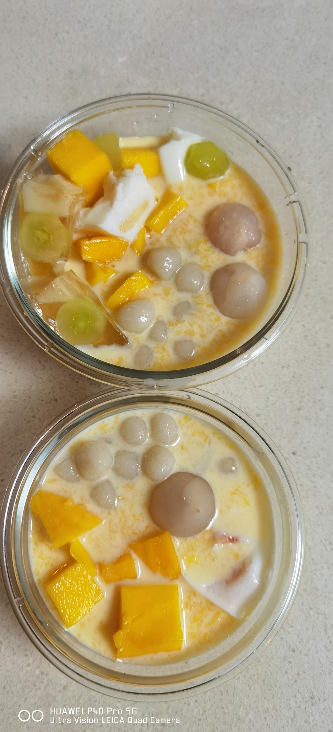 夏日必备小甜品❗低卡好吃不胖的多芒小丸子