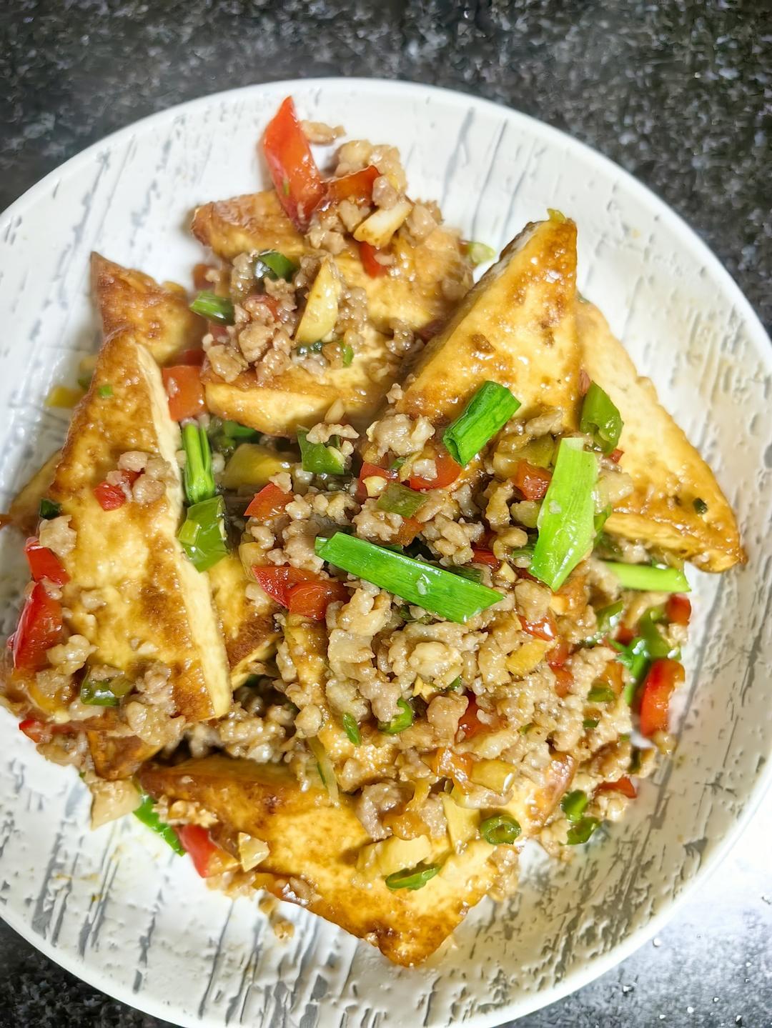 家常肉沬豆腐的做法