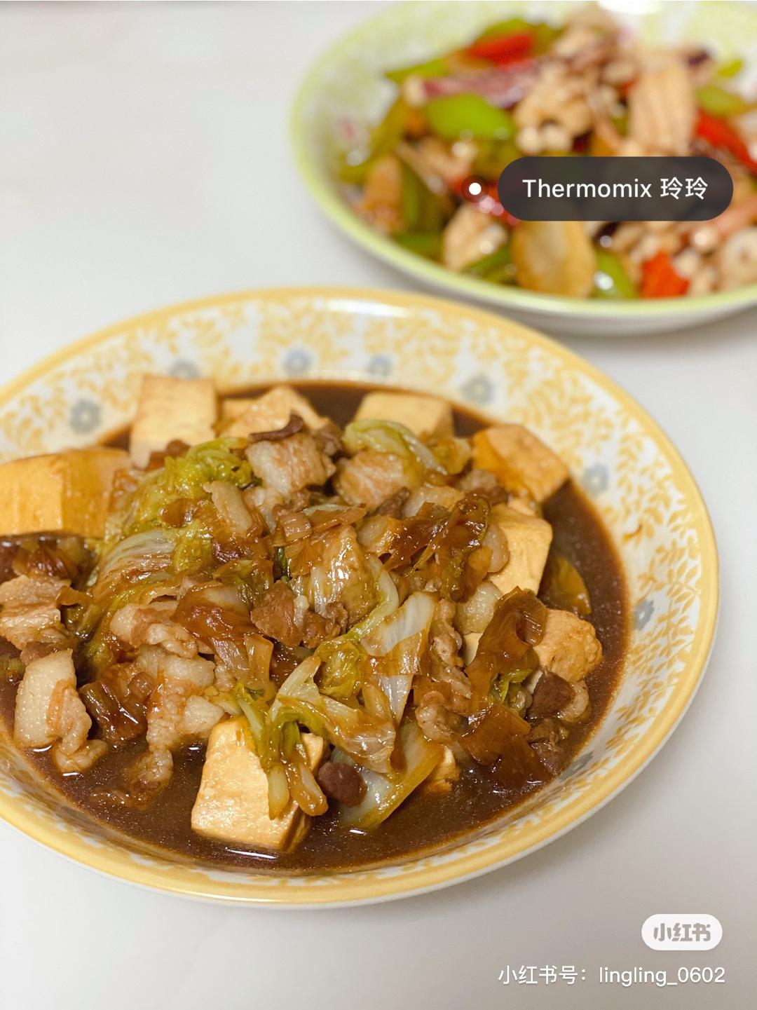小美 大白菜炖豆腐