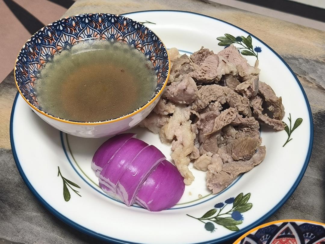 简简单单手抓羊肉