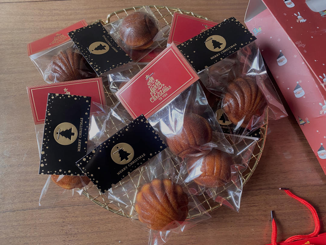 焦糖海盐玛德琳