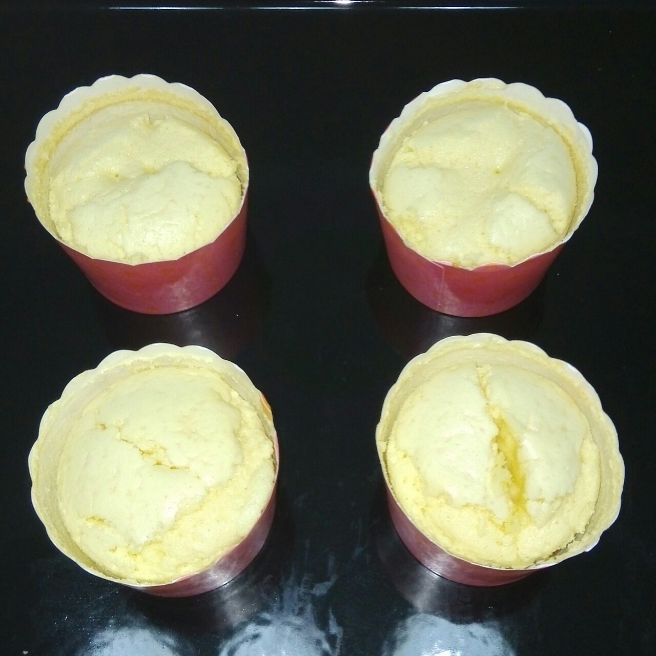 乳酪戚风小蛋糕