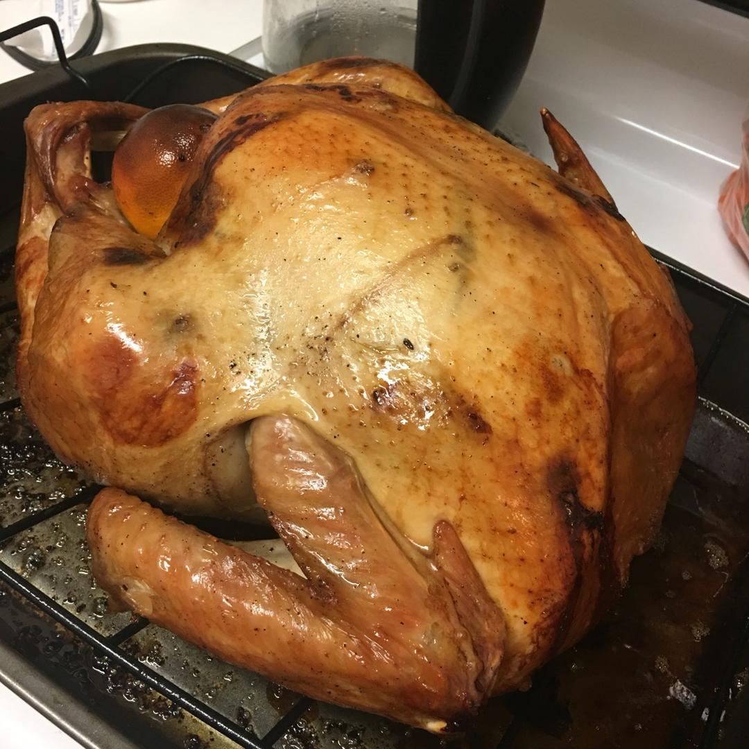 烤火鸡（超详细步骤～）