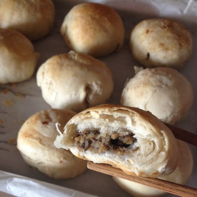 酥皮绿豆饼