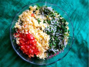 韭菜煎饺（附冰花技巧）的做法 步骤3