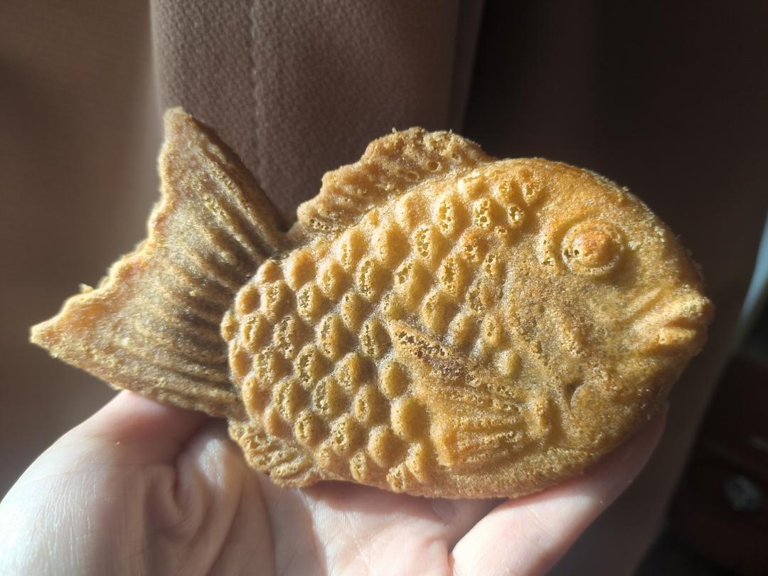 505 自制鲷鱼烧和夹馅的配方集锦，手持式小鱼松饼模具