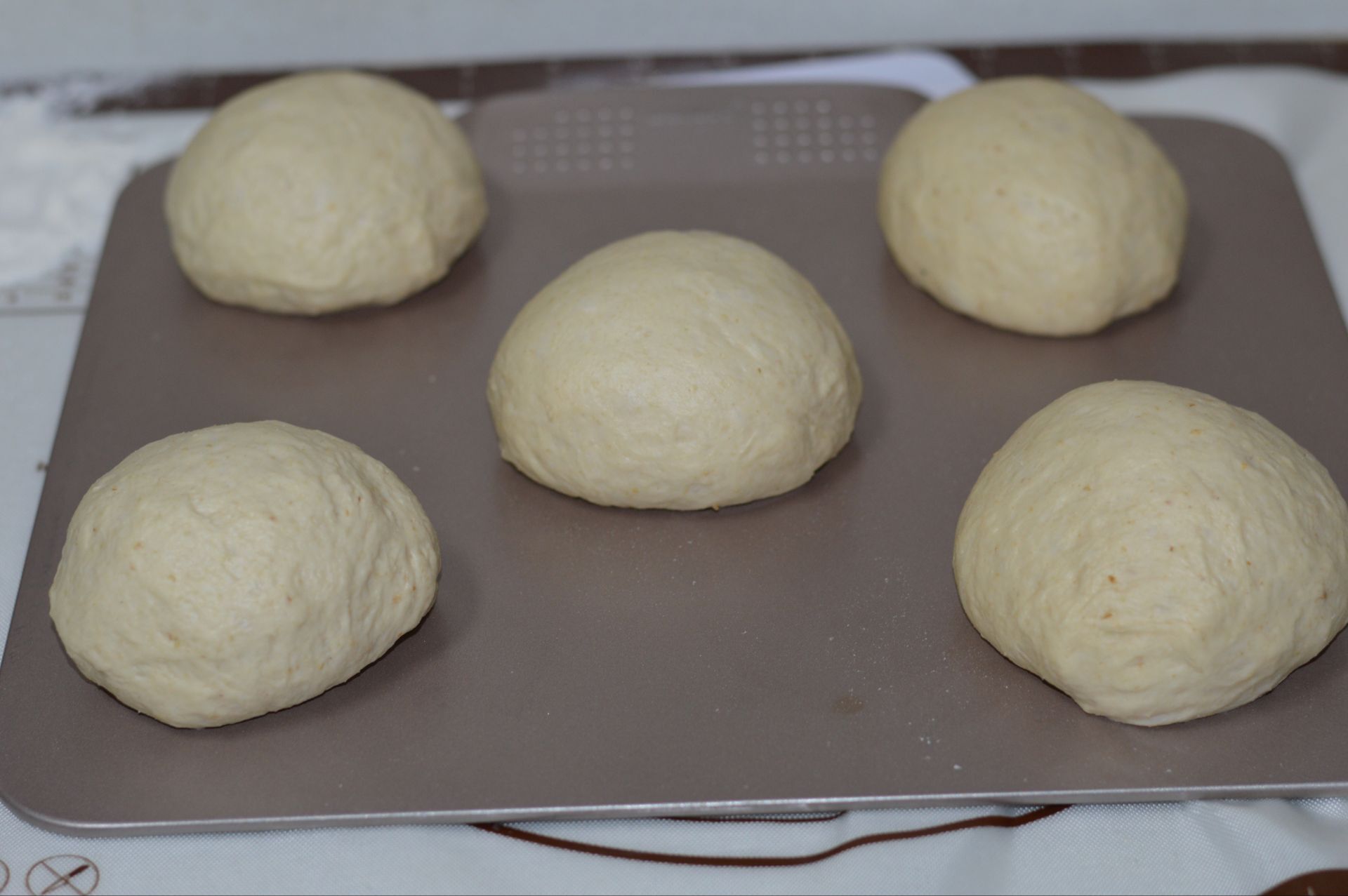 芒种麦香面包的做法 步骤4