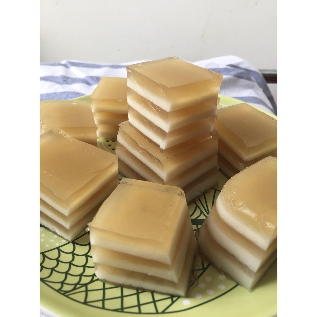 Q弹椰汁千层糕（马蹄糕）