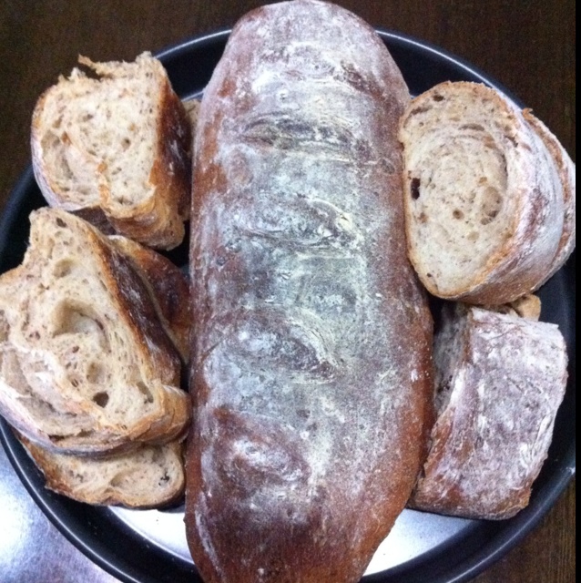 蔓越莓全麦黑糖面包