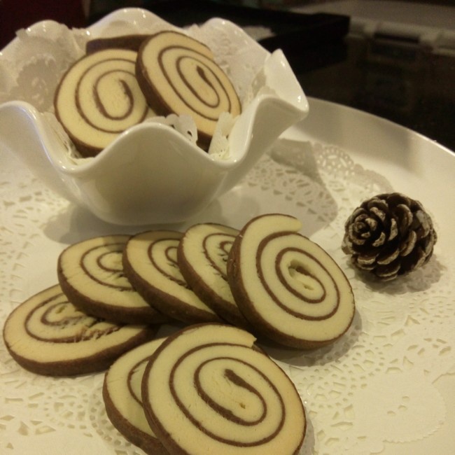 黑纹奶酪饼干