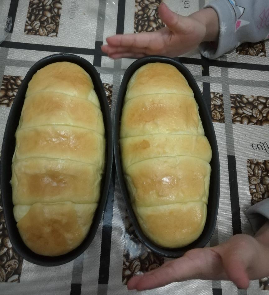 纯奶手撕吐司的做法 步骤1