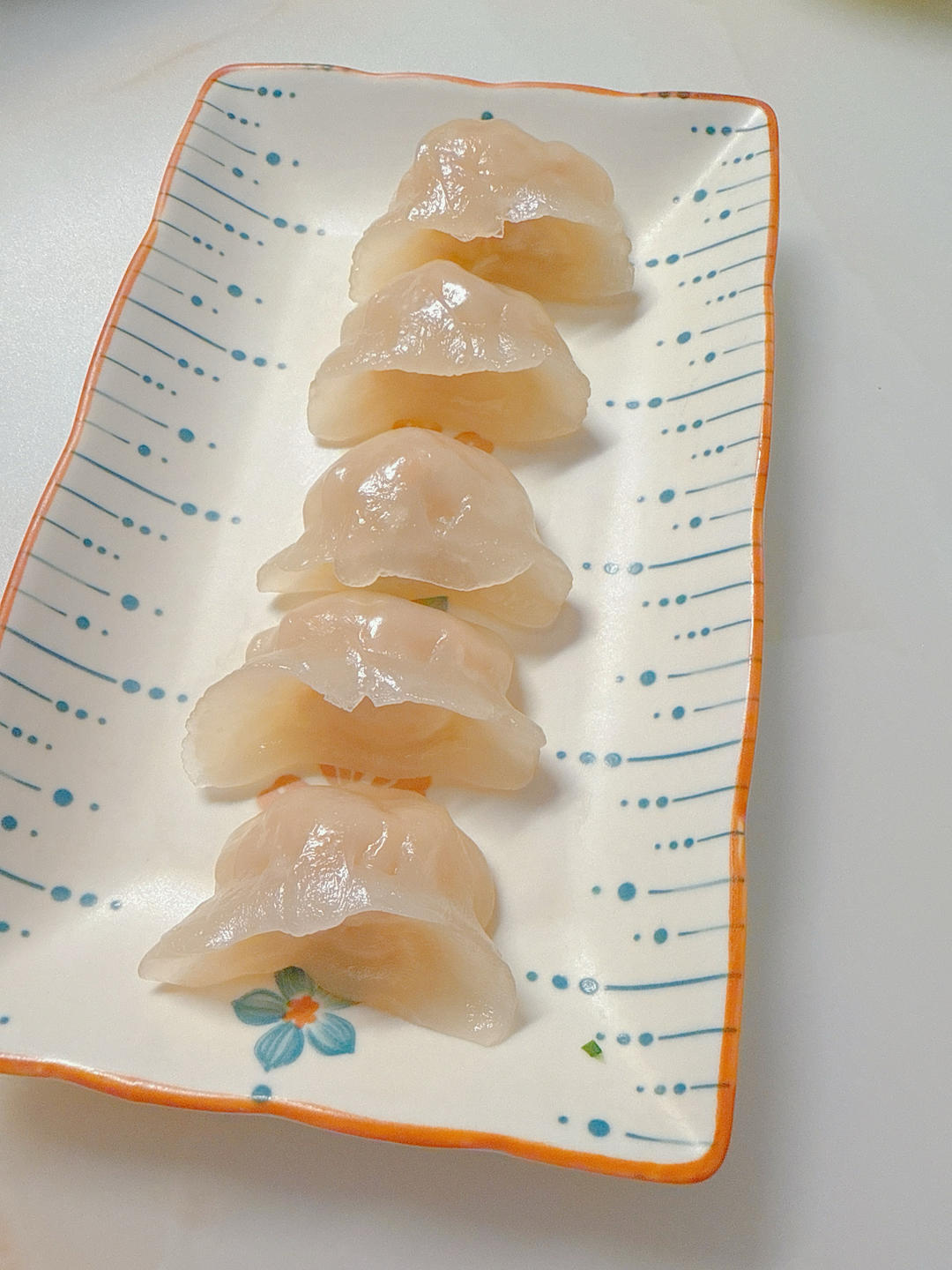 木薯淀粉饺子（水晶鲜肉虾饺）