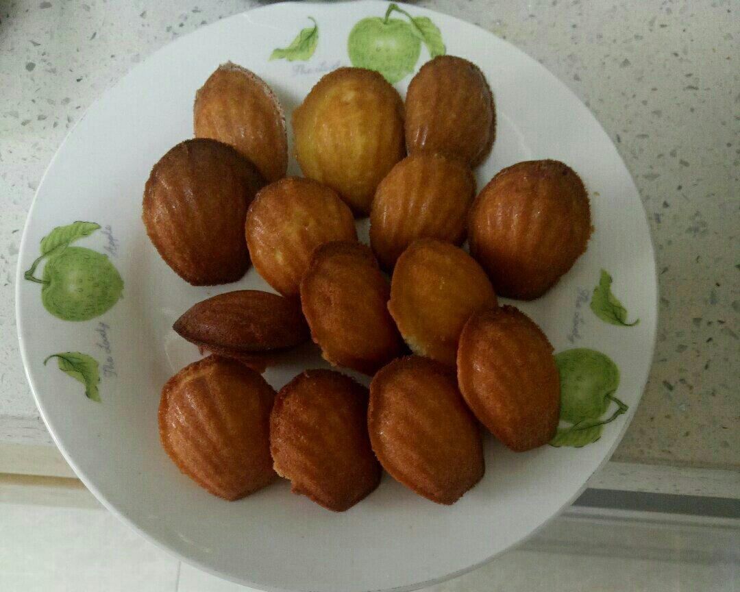 简单的贝壳蛋糕