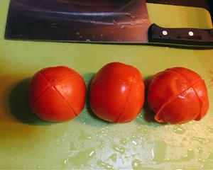 番茄鸡蛋捞面的做法 步骤3