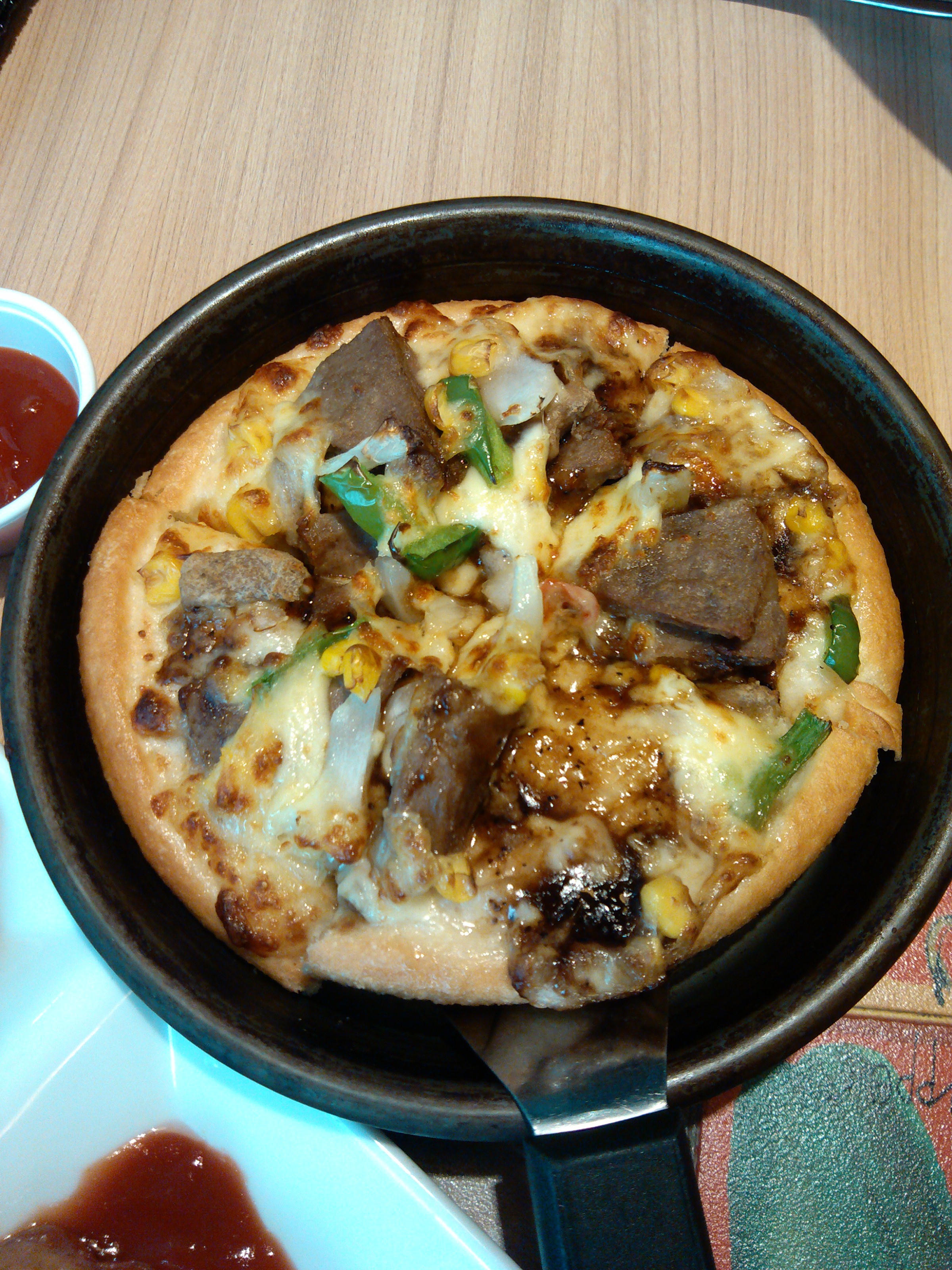 牛肉披萨