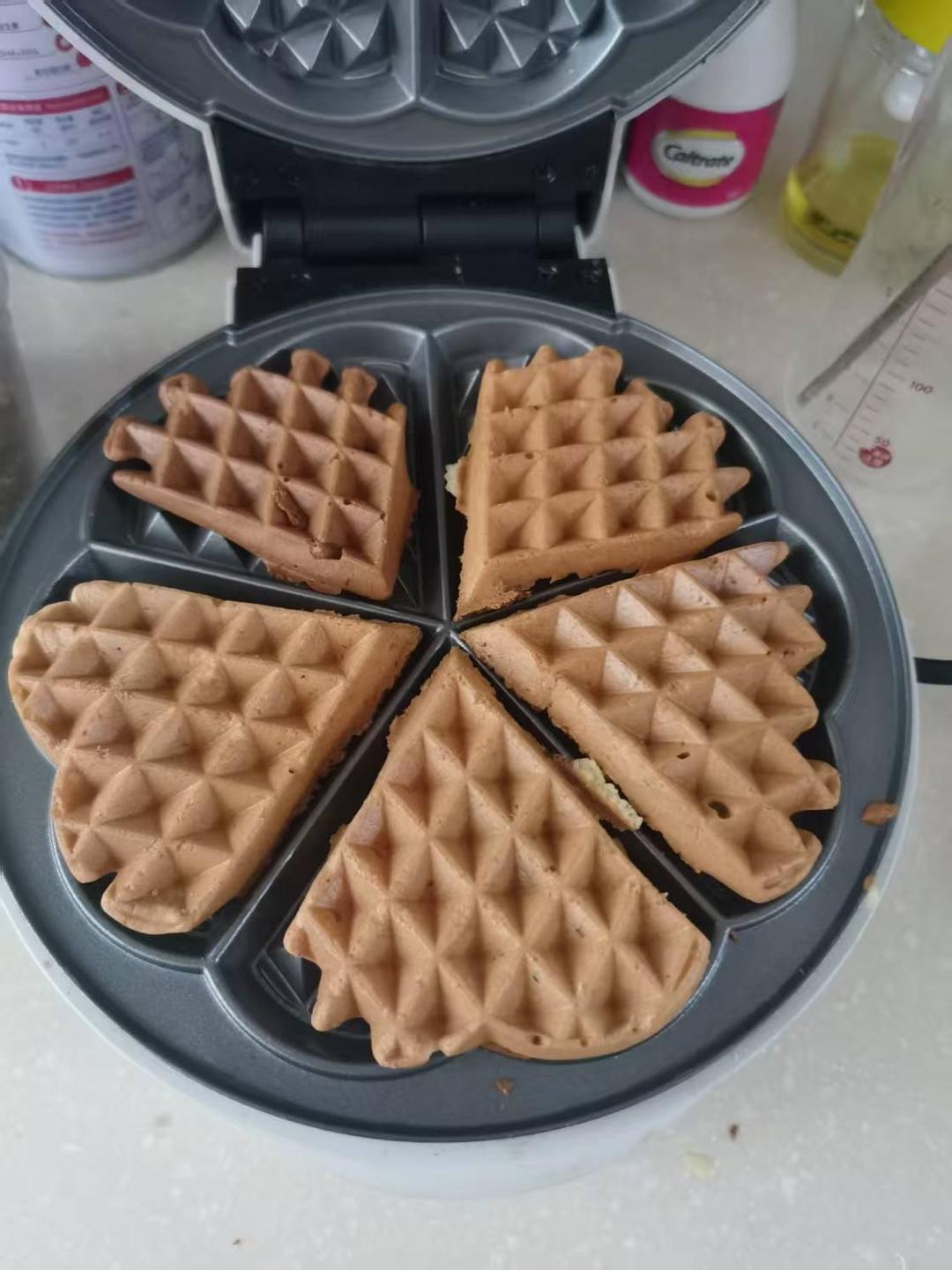 无泡打粉华夫饼(早餐机版)