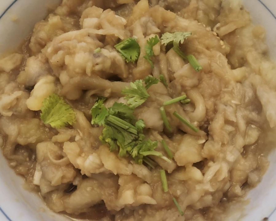 拌茄子土豆泥