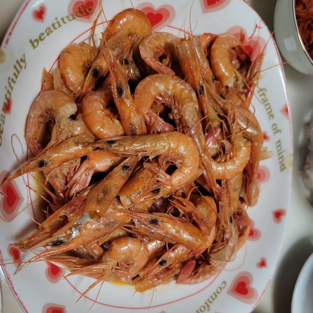 家烧滑皮虾