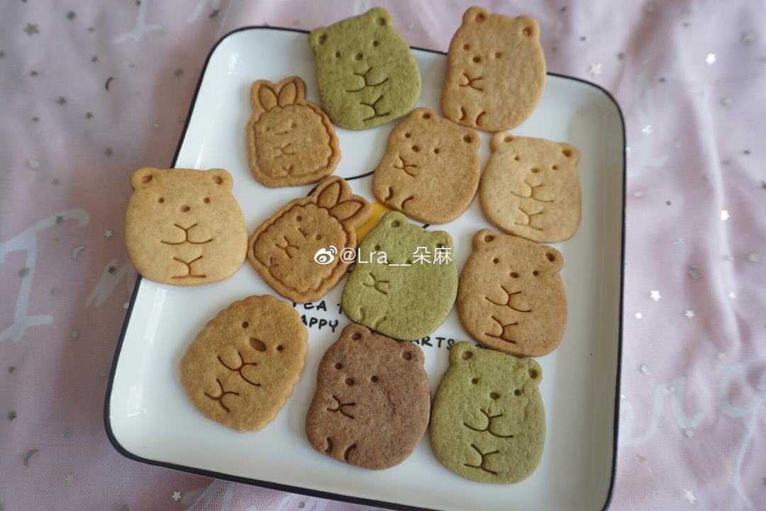 奶香造型曲奇【附曲奇平整、花纹明显小诀窍、可做糖霜饼干底】