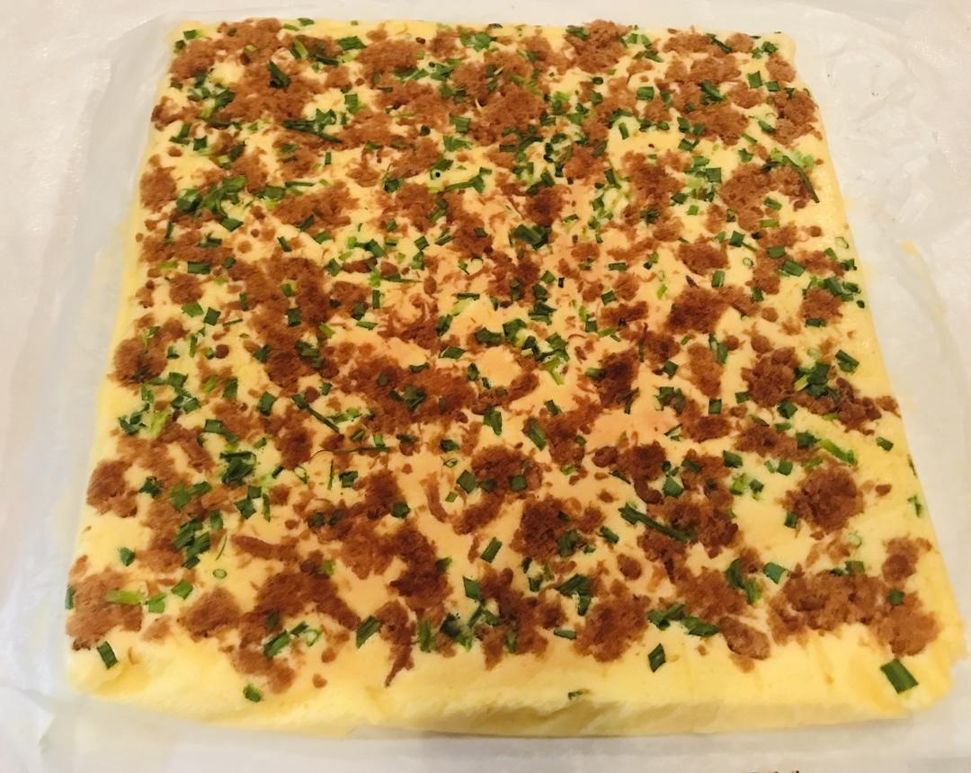 香葱肉松蛋糕