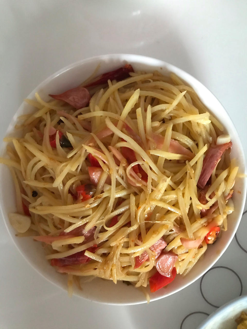 超级无敌下饭菜～酸辣土豆丝