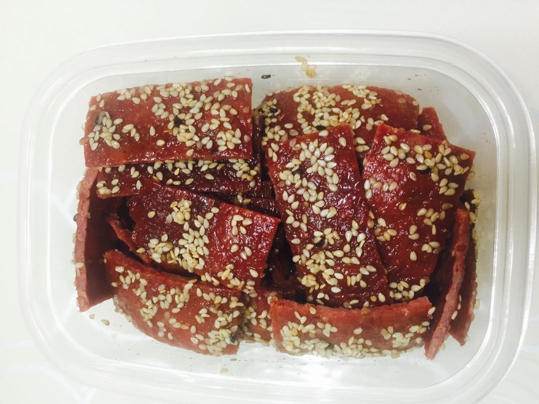 自制超好吃的—蜜汁猪肉脯