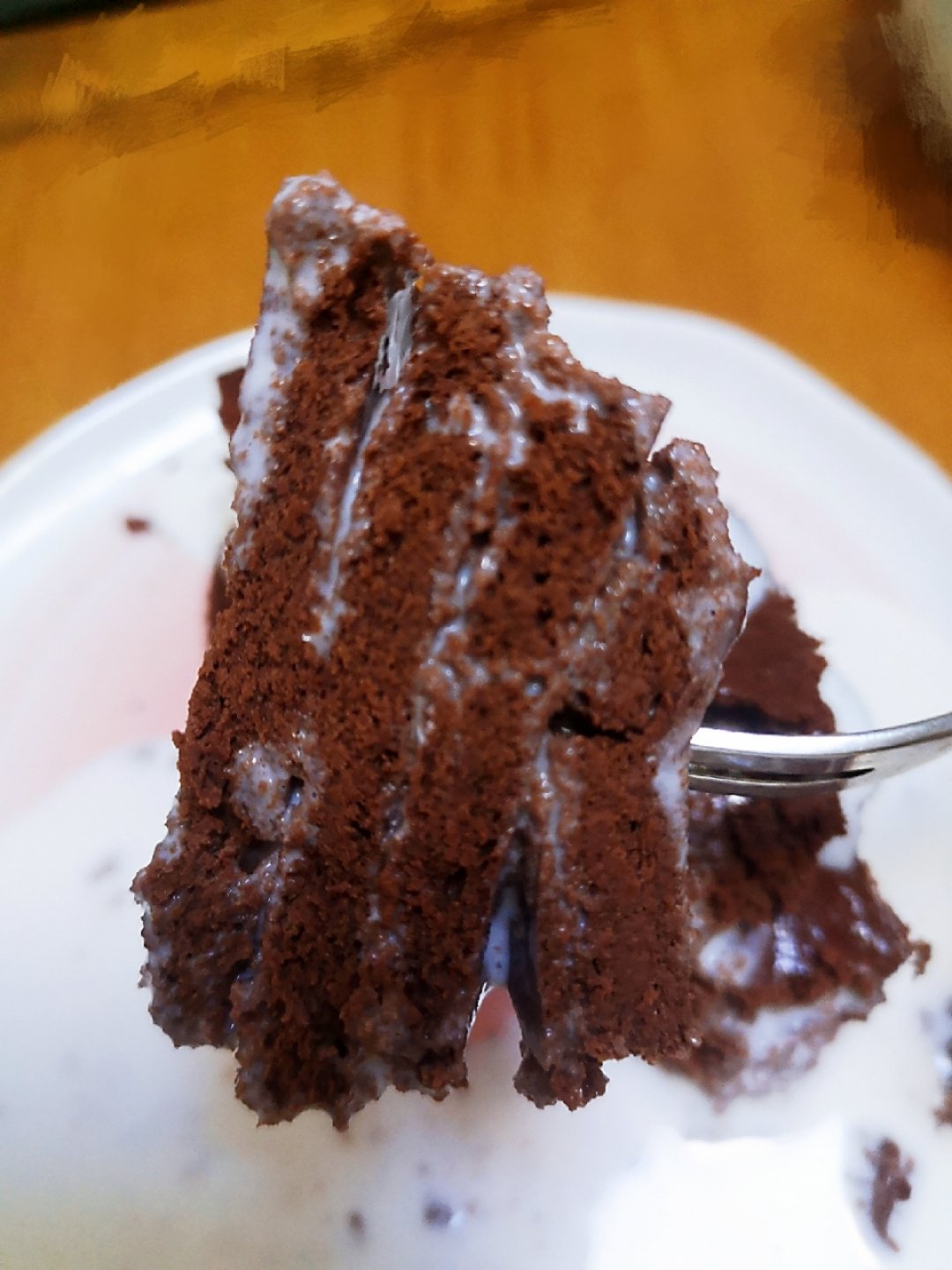 无油高蛋白巧克力蛋糕（消耗蛋白粉）