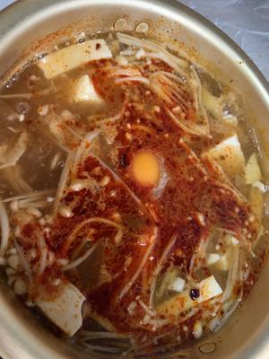 金姐的韩式辣豆腐汤♥️的做法 步骤8