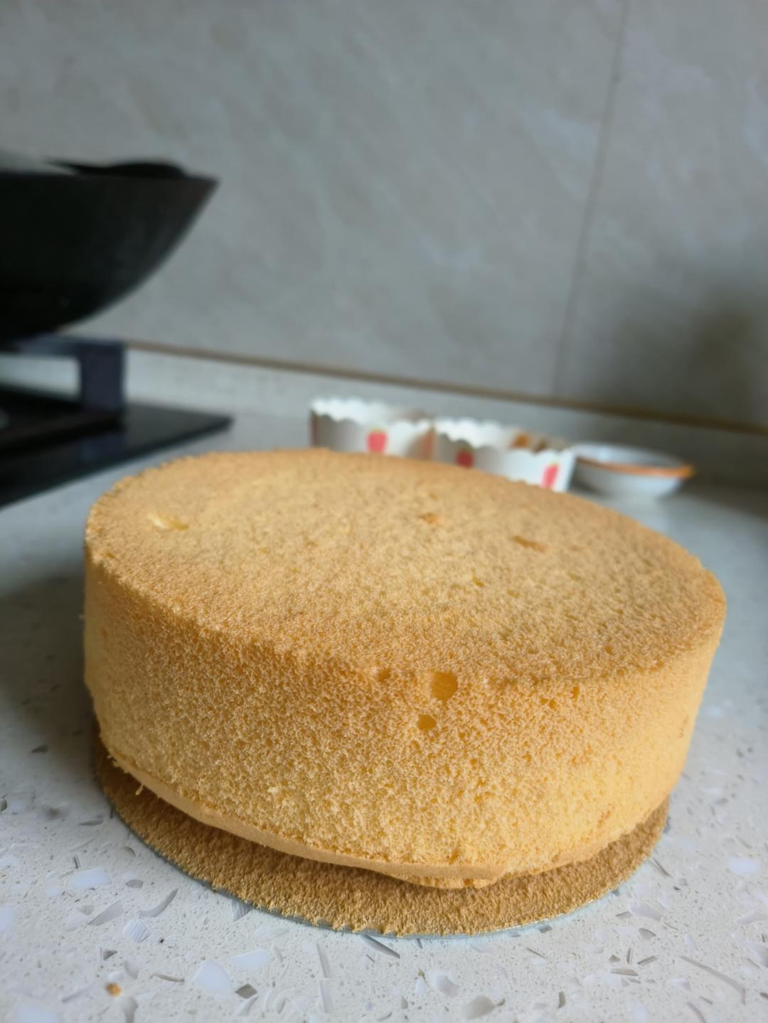 网红金枕蛋糕（无泡打粉）