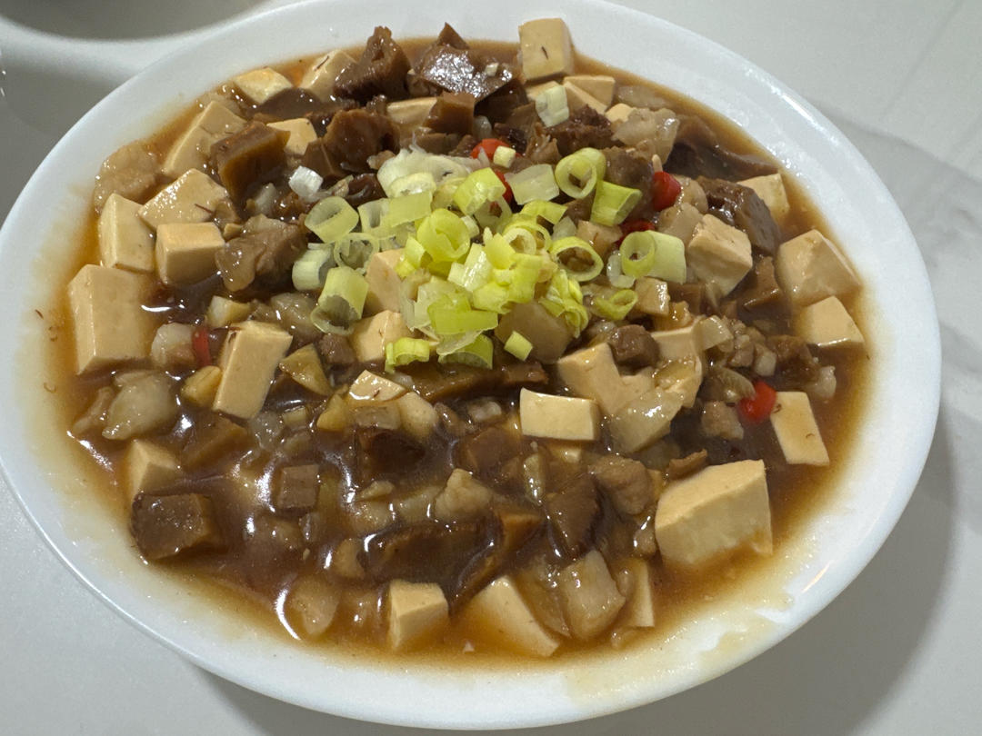 肉末嫩豆腐｜嫩滑口感爽口！这道快手菜超级下饭！！（减脂少油版）